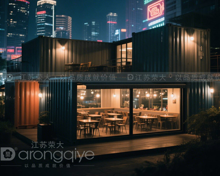 创意集装箱餐厅设计图一